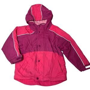 Hanna Andersson Fleece Lined Winter Ski Jacket 110